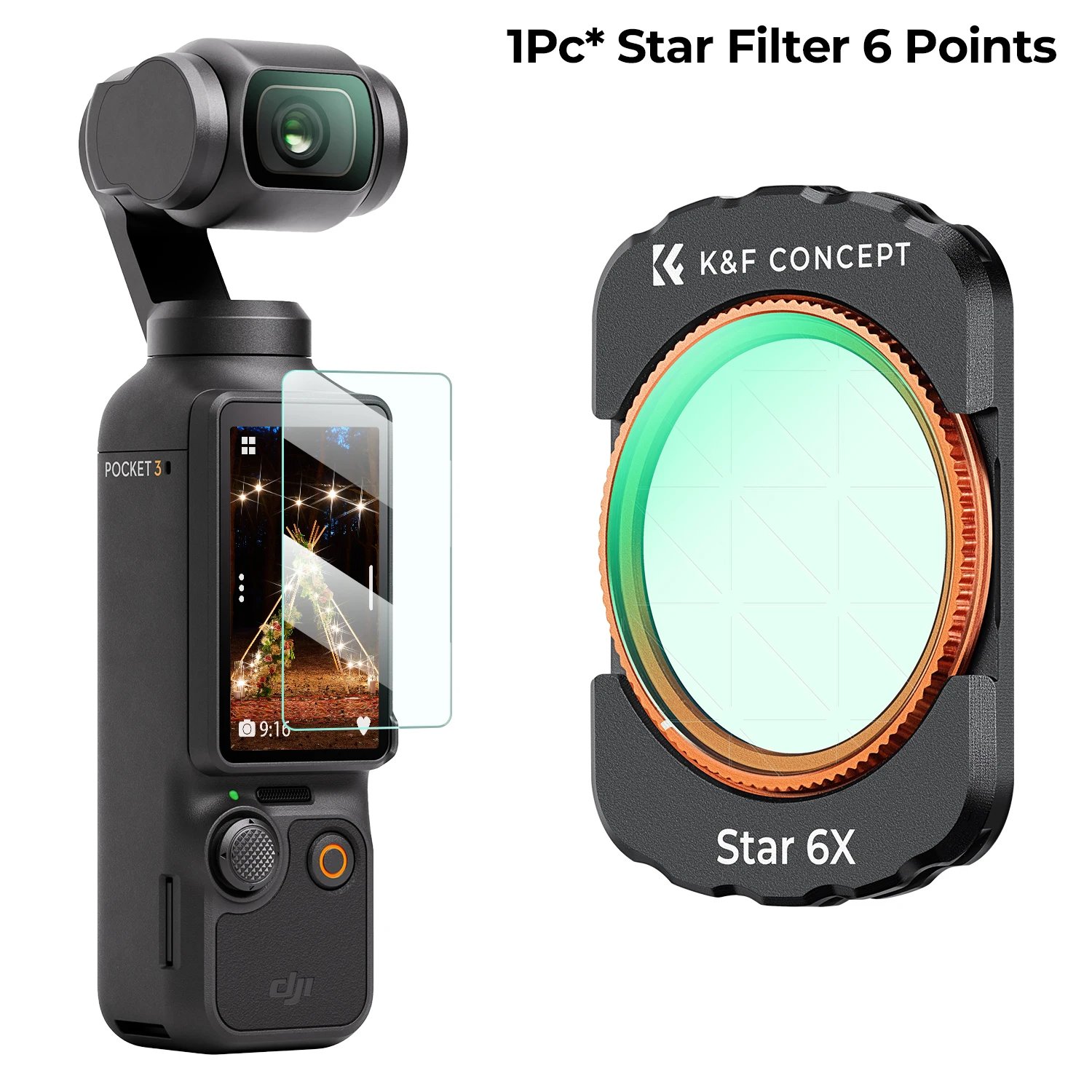 1Pc Star Filter