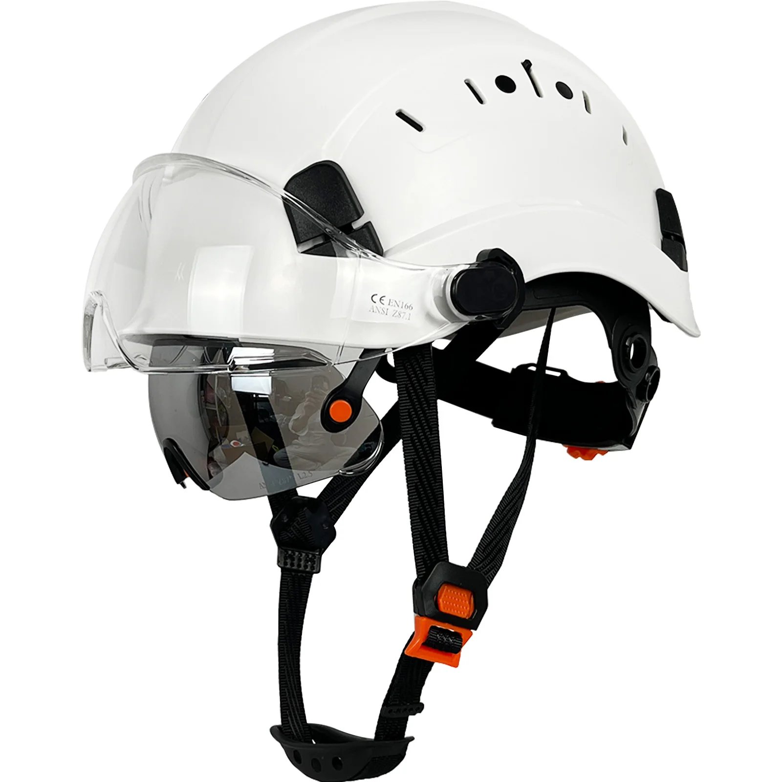 White SC Visor