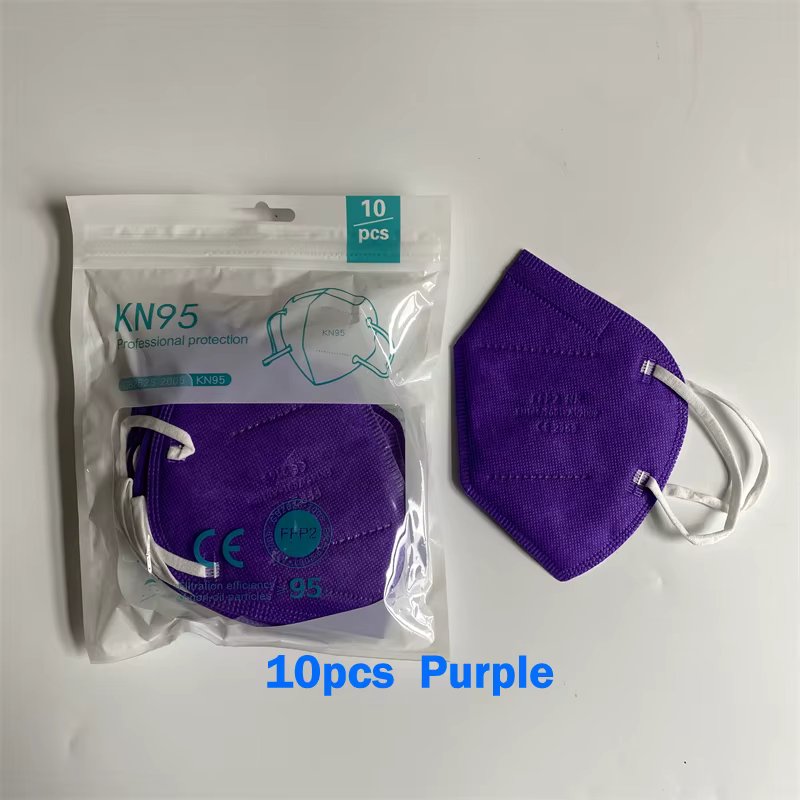 10Pcs Purple