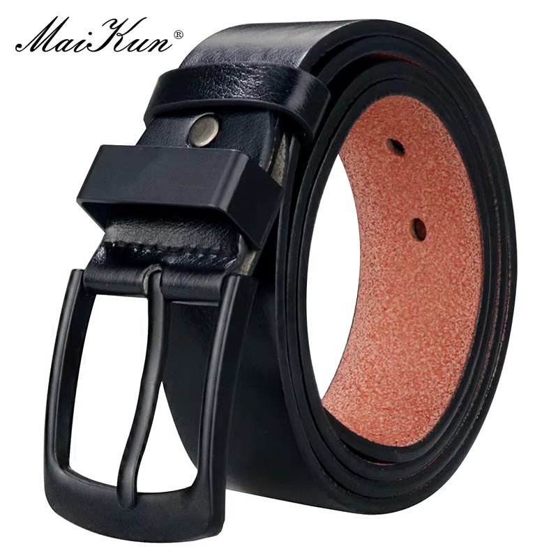 Maikun Fashion Business Belt For Men Casual Large Size Men's Luxury Designer PU Leather Belt