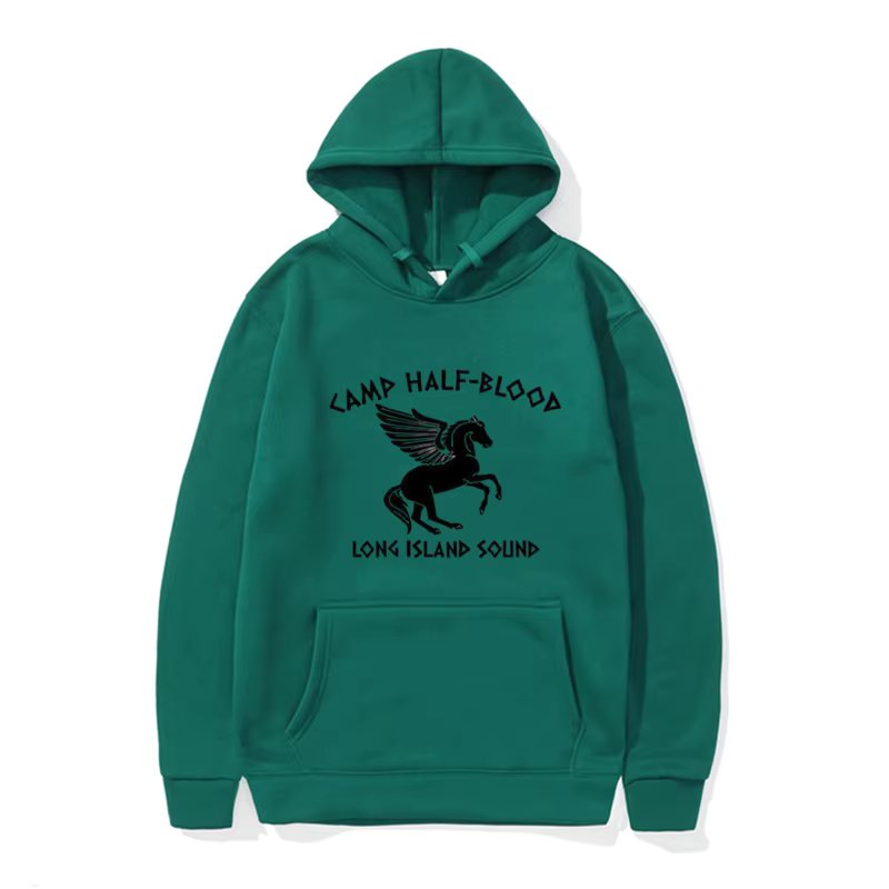 Camp Half Blood Hoodies Percy Jackson Hoodies Camp Graphic Shirt Camp Lover Shirt Men Women Unisex Autumn Winter Casual Hoodies