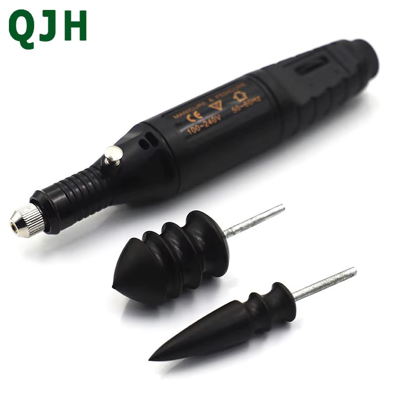 Sandalwood Polishing Bit Diy Handmade Leather Electric Polishing Leather Edge Treatment Black Sandalwood Polishing Rod Tool