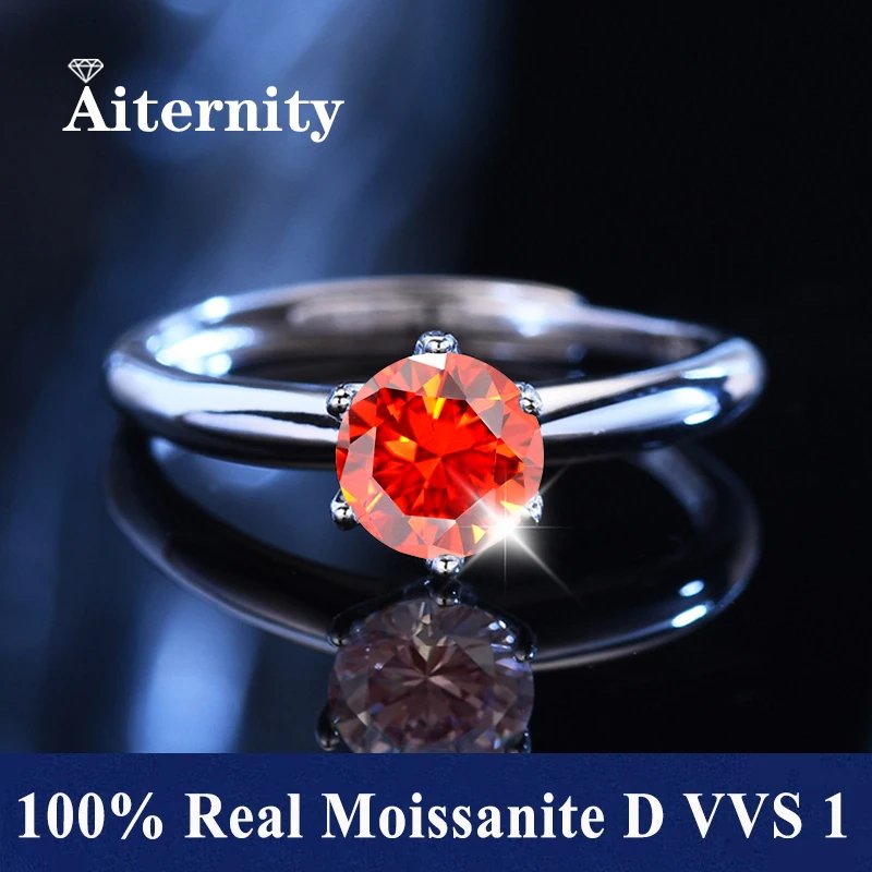 LZ-Orange Moissanite