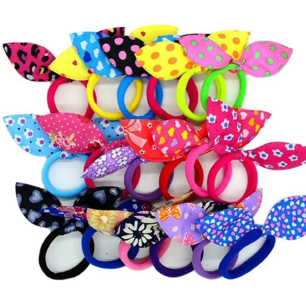 Kit ate 96 Xuxinhas with tie Hair bands