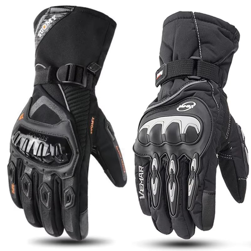 Motorcycle gloves/cycling gloves winter cold gloves touch gloves waterproof windproof machine Mo smart touch