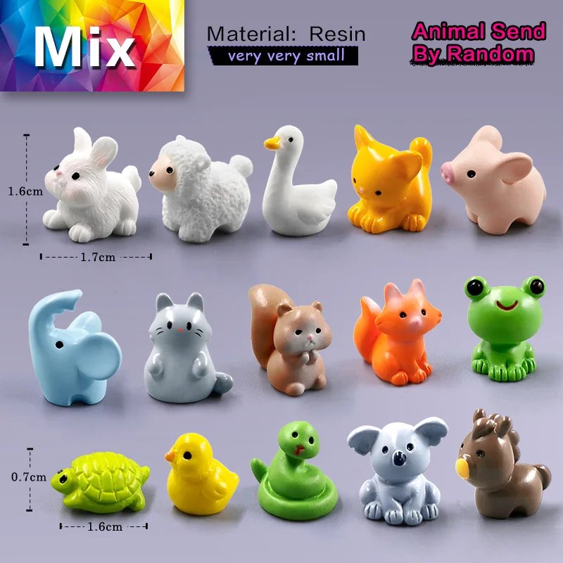 10pcs Animal Random