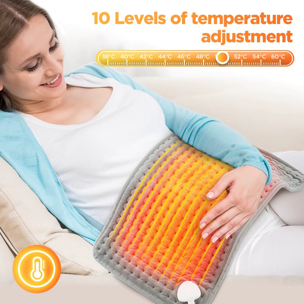 30x60cm Electric Heating Blanket Multifunctional Hot Compress Pad Winter Warm-up Mat USB Charging Thermal Blanket Home Use