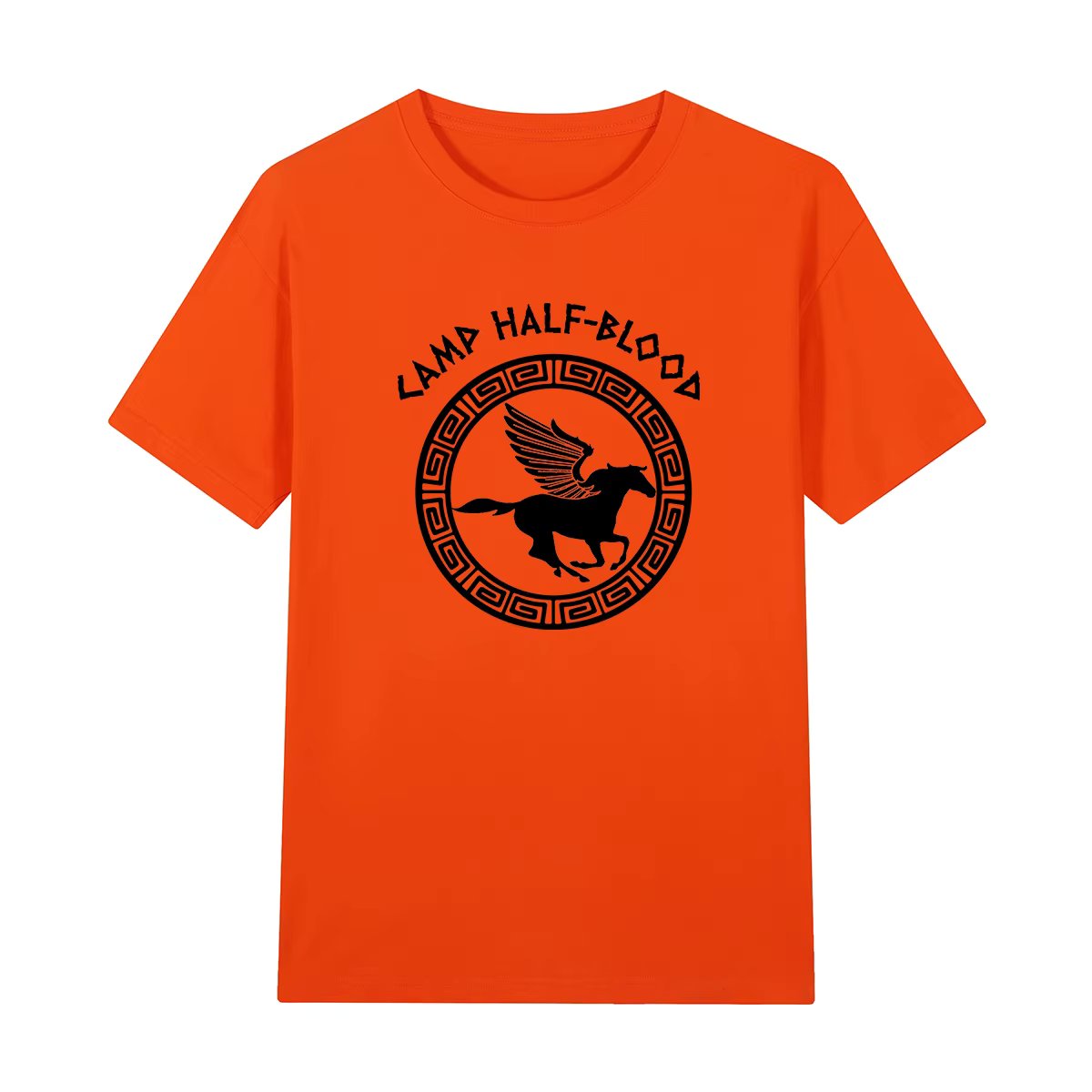 Percy Jackson Camp Half Blood Vintage T-shirt Cotton Men T shirt New Tee Tshirt Womens Tops