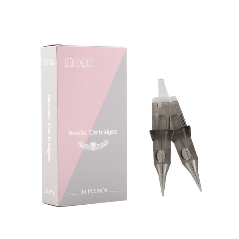 20PCS/BOX Cartridge Tattoo Needles Disposable Standard Round Liner 1RL 3RL 5RL 7RL 9RL 11RL Tattoo Machine Cartridges