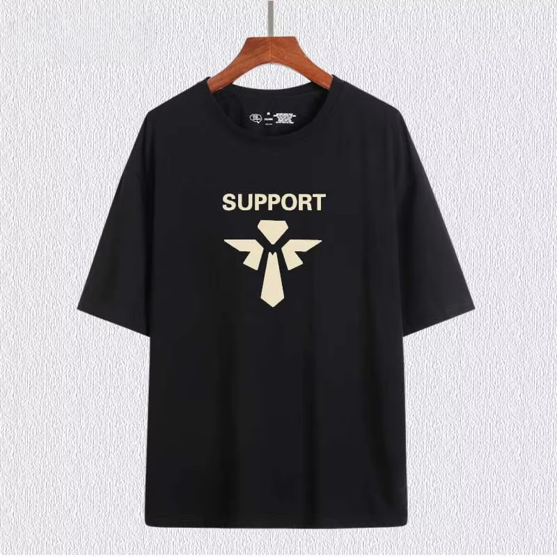 2024 Games LOL League of Legends Men's Printed Women's Cotton Crew Neck Short Sleeve Half Sleeve T-Shirt Men's Women's T-Shirt