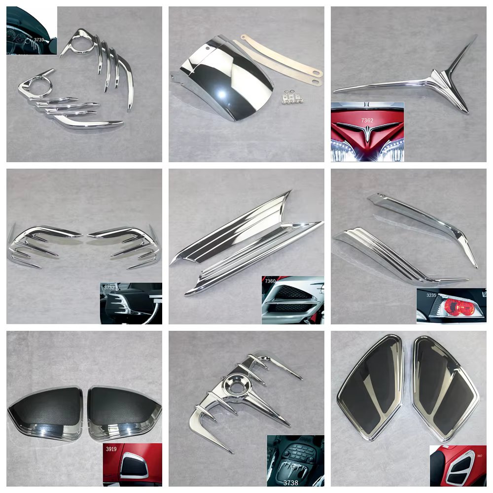 Motorcycle Chrome Fairing  For HONDA Goldwing GL1800 2012-2017 & F6B ABS Plastic Chrome Modified Parts