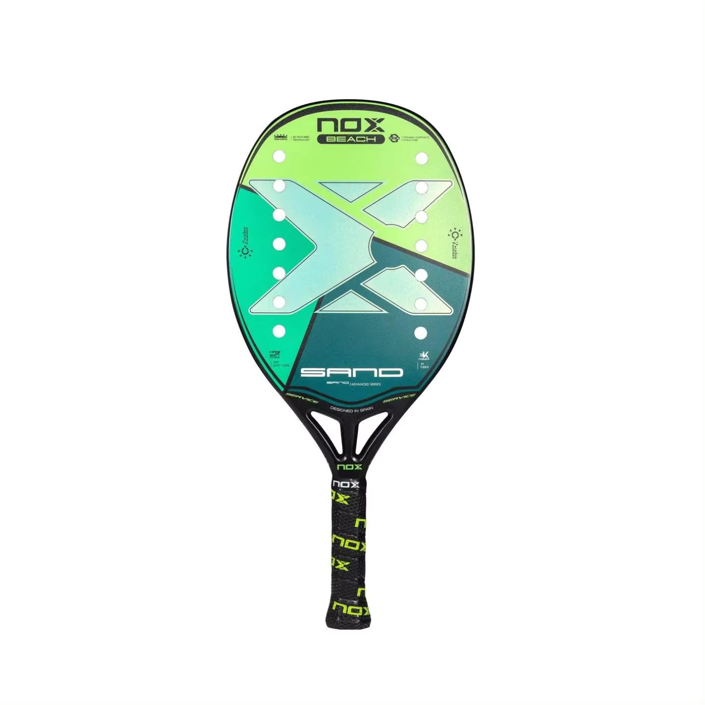 Tennis shovel Beach Nox Sand Green 2022 Beach Tennis