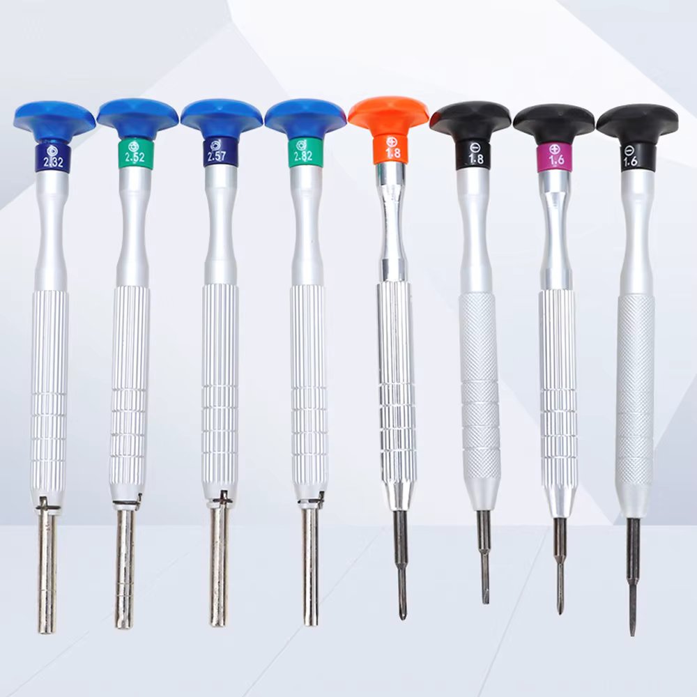 1pc Eyeglasses Screwdriver Set For Glasses Watches Repair Tool Replaceable Blades Screwdriver