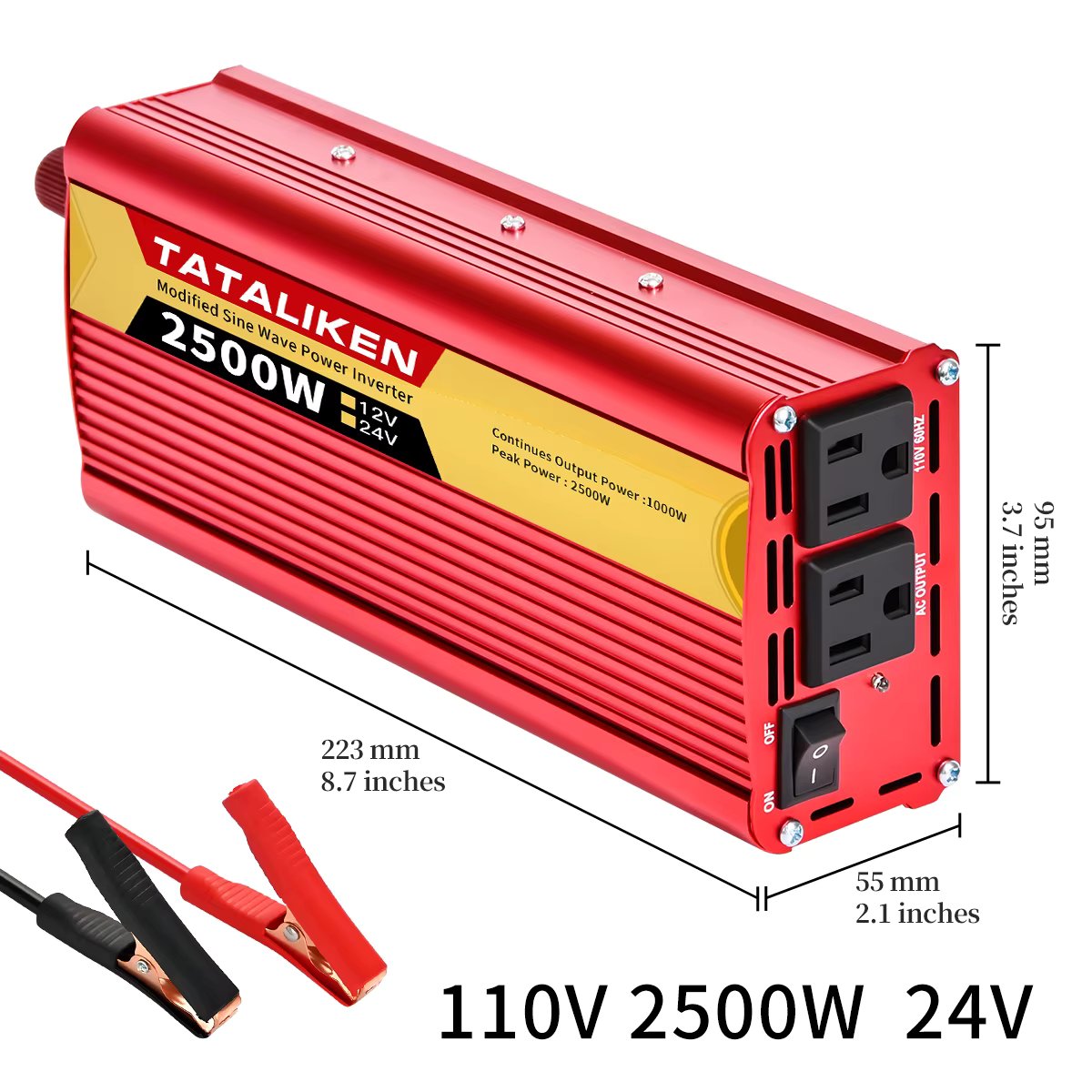 24V2500W 110V 60HZ