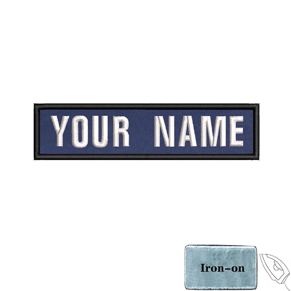 DARK BLUE-iron on