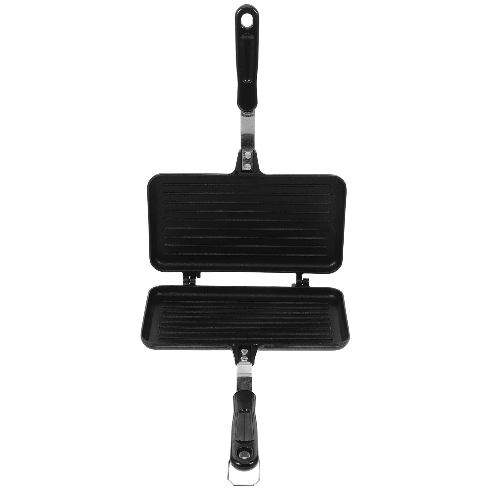 Non-stick breakfast sandwich maker, egg-sided aluminum alloy toaster, household baking, multifunction