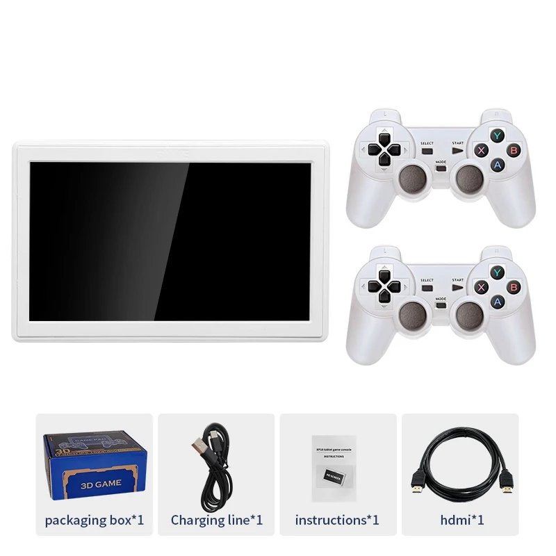 New XP18 Portable Flat Panel TV Game Console HDMI HD Output 7 Inch Screen 4000mAh Battery Support PSP N64 and other emulators