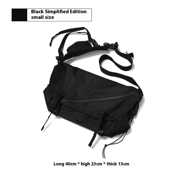 Causal Nylon Shoulder Man Bag Japanese Teenager School Laptop Sling Men's Bag Streetwear Travel Cross Bag Messenger Bags for Men