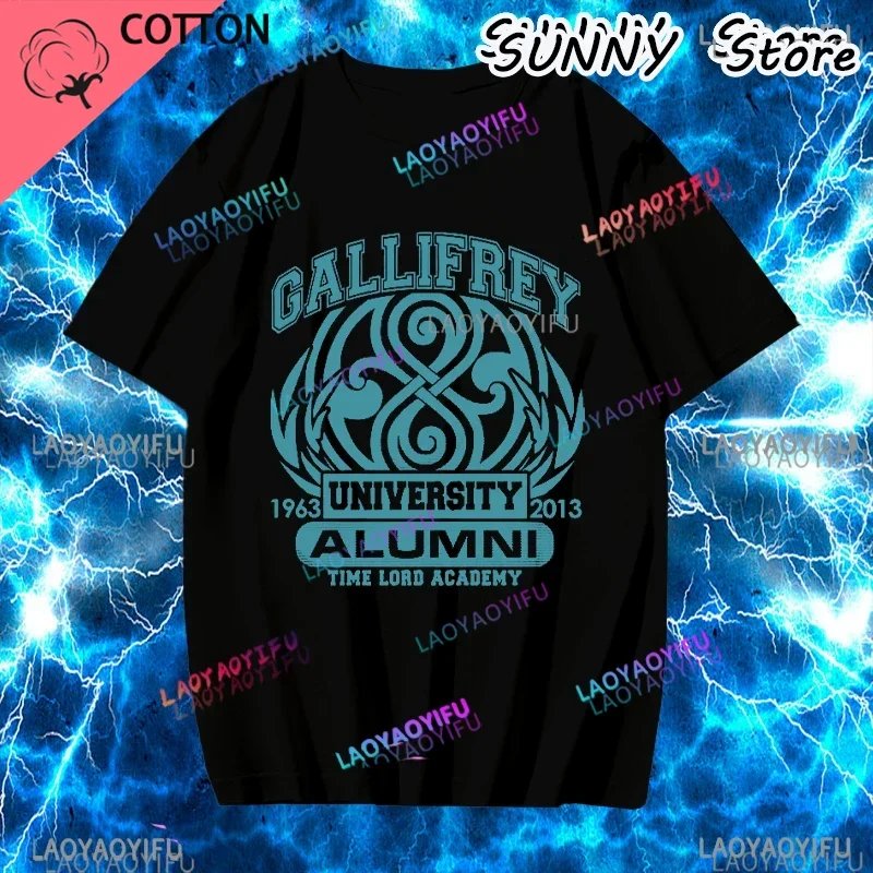 University of Gallifrey Men's Dr. Who Inspired Fun Fan Retro Gift T-shirt