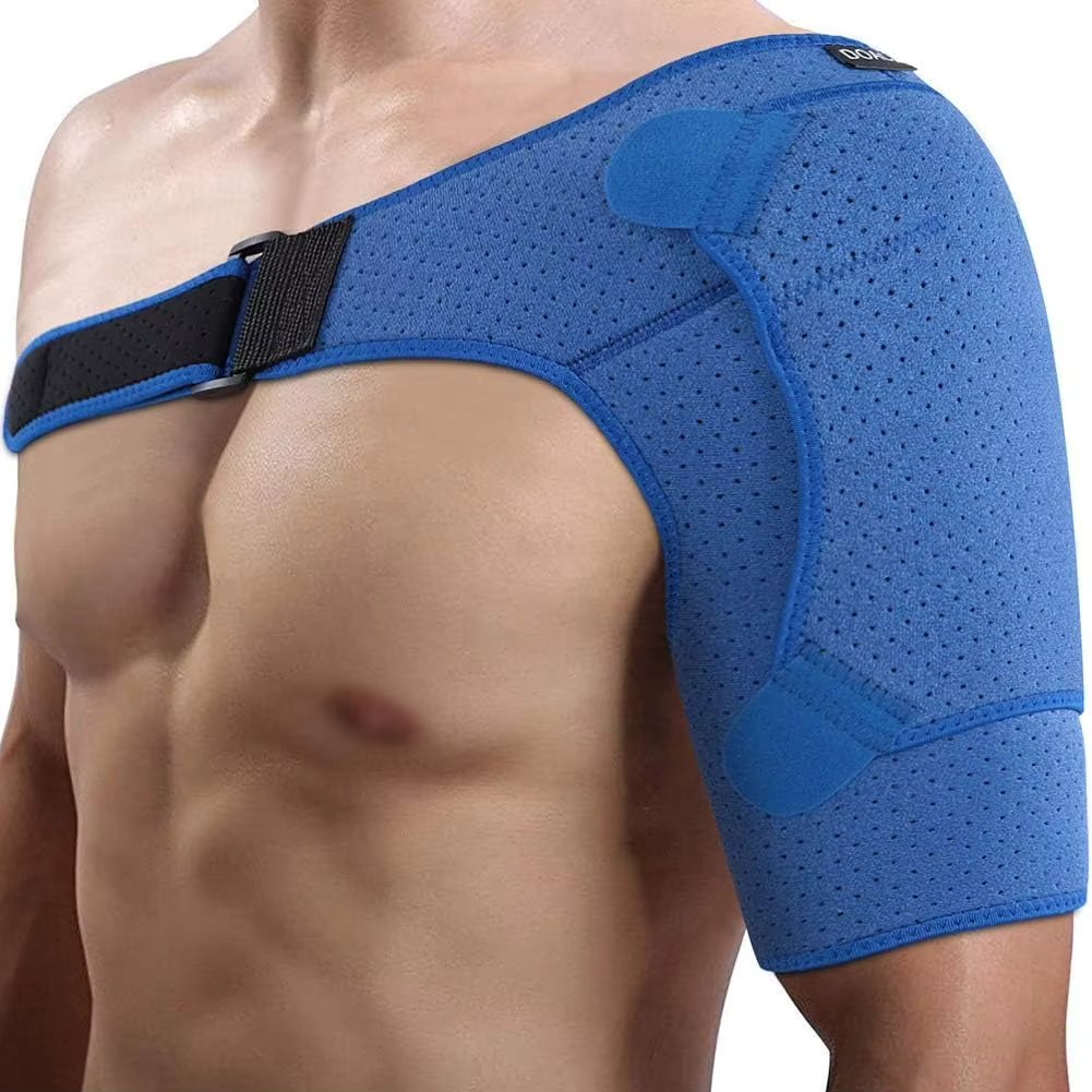 Shoulder Support, Adjustable Shoulder Brace For Men And Women, Shoulder Strap Support, Fits Left And Right, L  38-51"