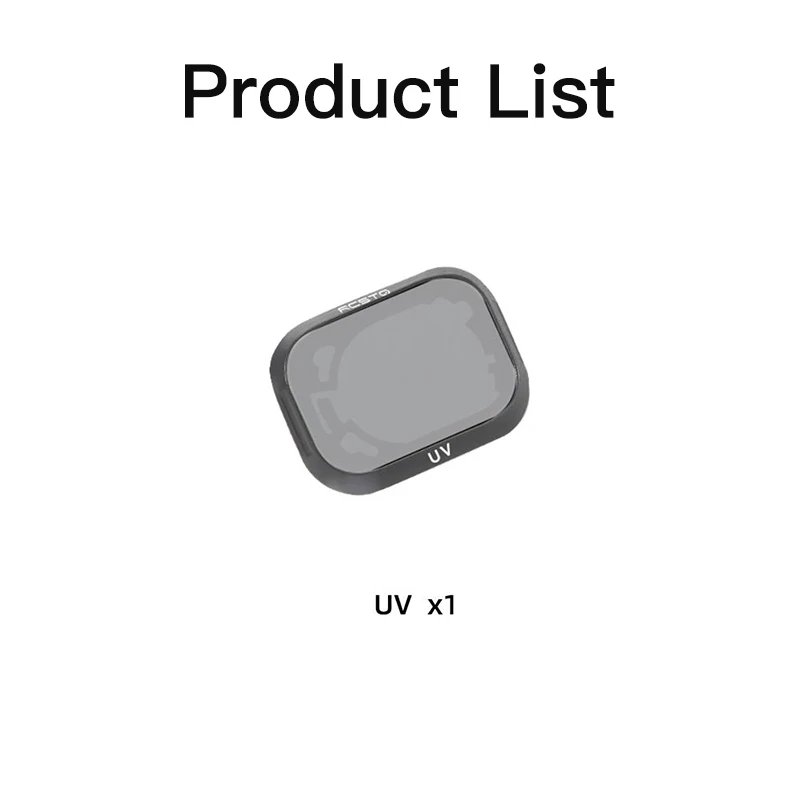 RCSTQ Plastic Drone Filter For Dji Mini 3 Pro Accessories Camera Lens UV CPL ND4/8/16/32 For Dji Mini 3 Pro Drones Filters Kit