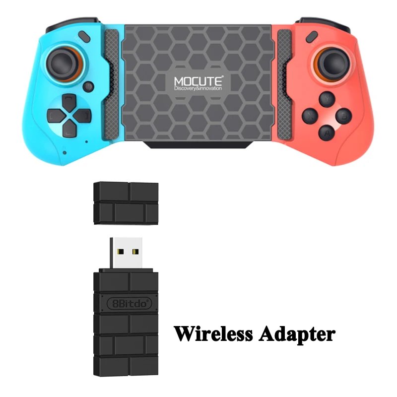 Blue Red and Adapter