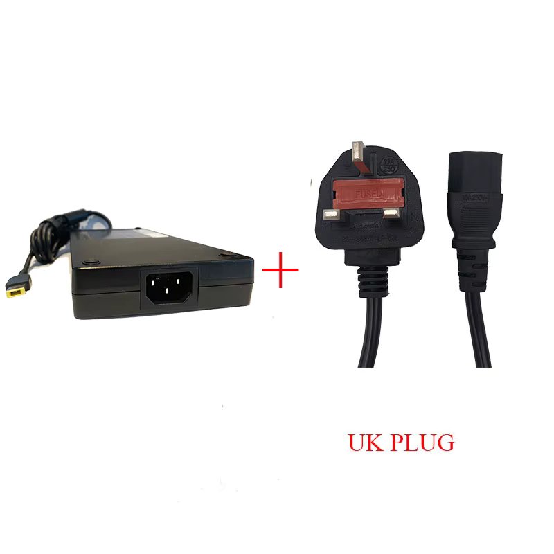 with UK plug