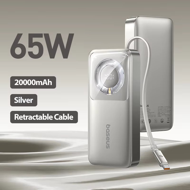 Silver 65W 20000mAh