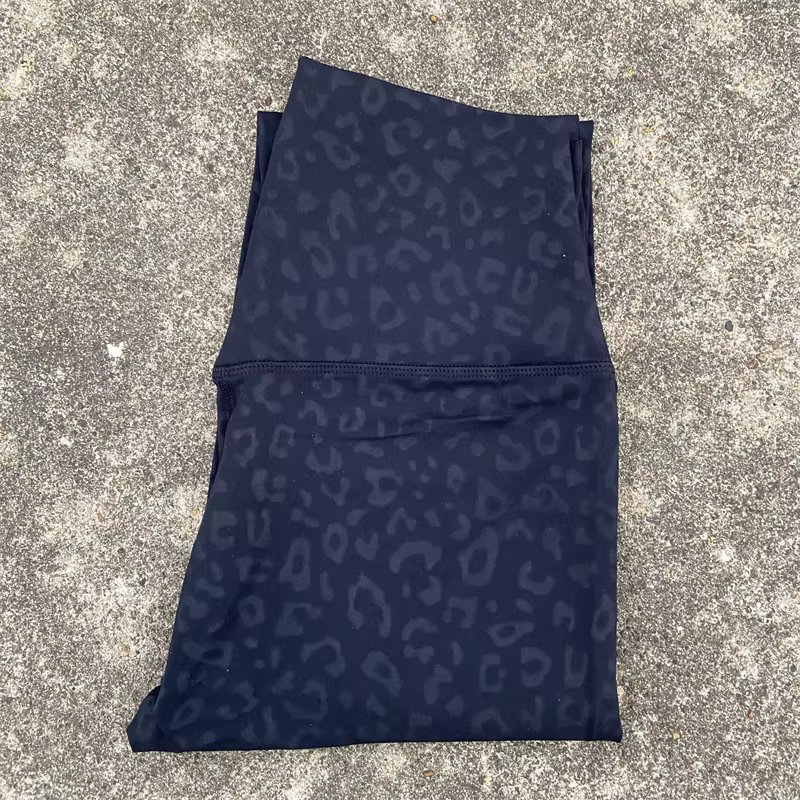 Embossed leopard