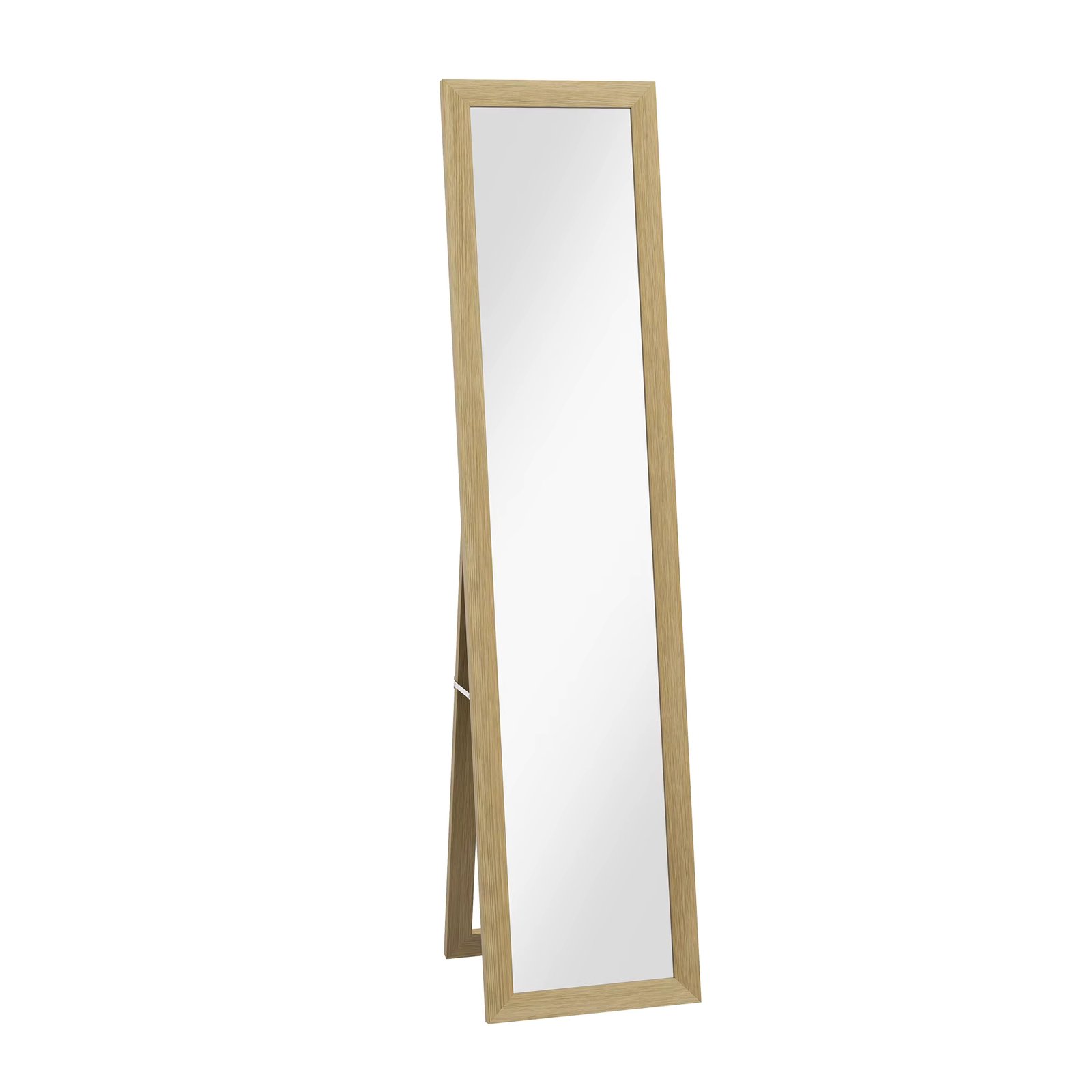 HOMCOM full body mirror 37x157 cm decorative for living room bedroom