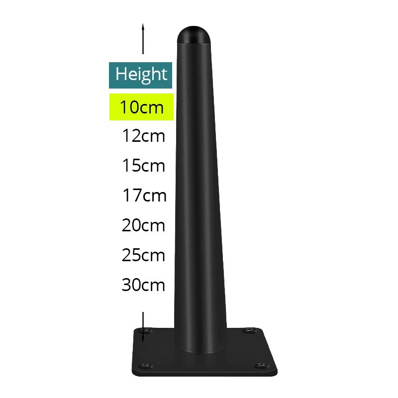 Black Vertical 10cm