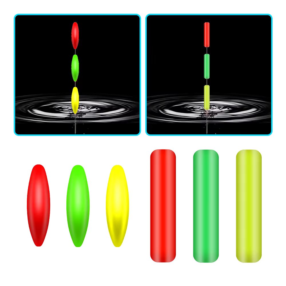 10Pcs Fishing Floating Bobbers Fluorescent Drift Ball Foam Strike Indicator Fishing Float Buoyancy Balls Fishing Accessories