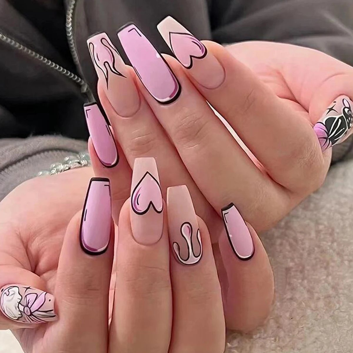 JST4297-Fake Nails