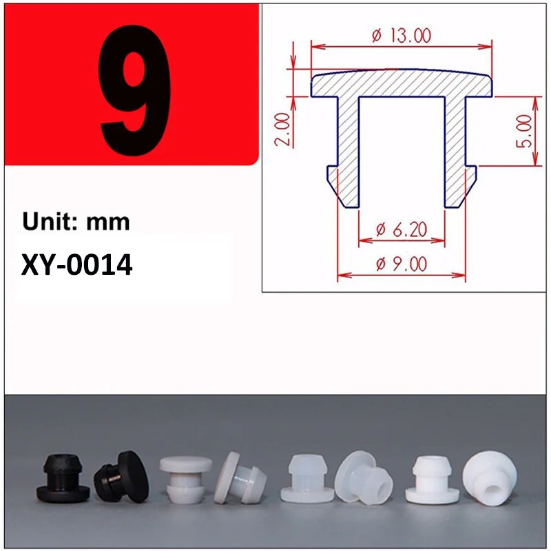 9mm(5Pcs)