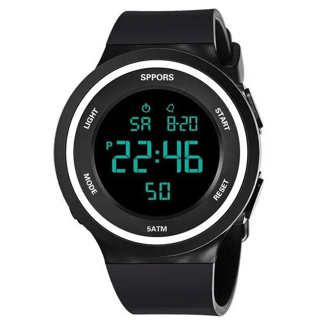 Luminous Watches Mens Electronic Watch Military Watches Waterproof swim Outdoor Sport Wristwatch Silicone Fashion Hours Relojes