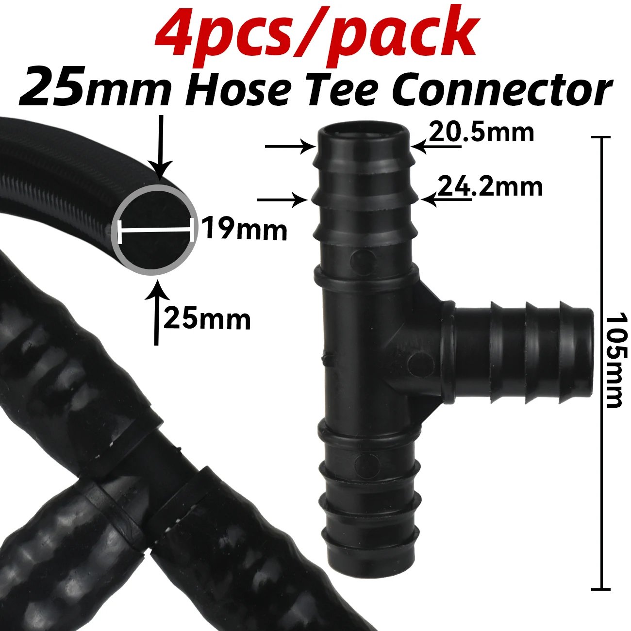 W-25mm-Tee-4pcs