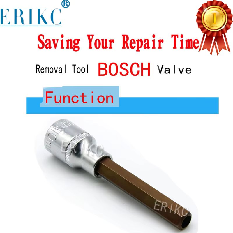 ERIKC Fuel Injector Screw Repair Tool Kits For Bosch 0445 110 CRI CRIN Remove Tension Nut Clamp Nuts Disassembly Tools