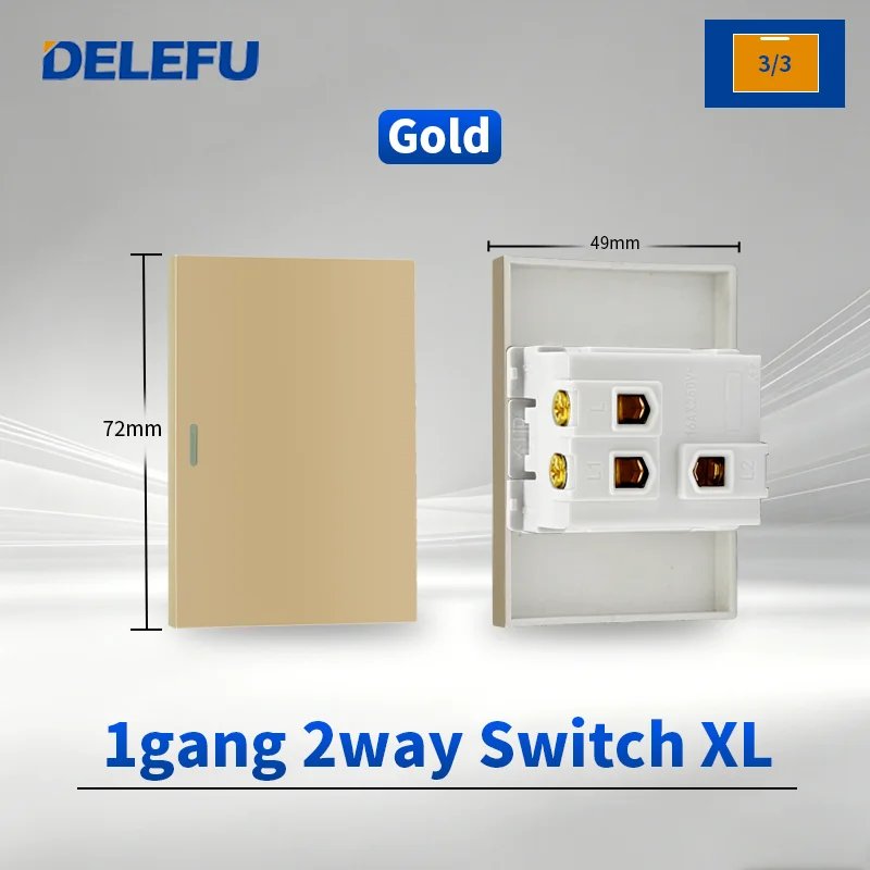 1gang 2way Switch XL