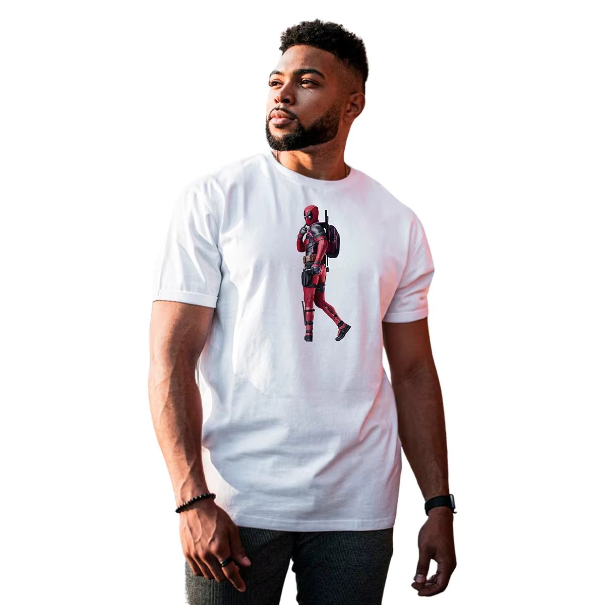 High Quality Cotton Deadpool Men 100% T-Shirt