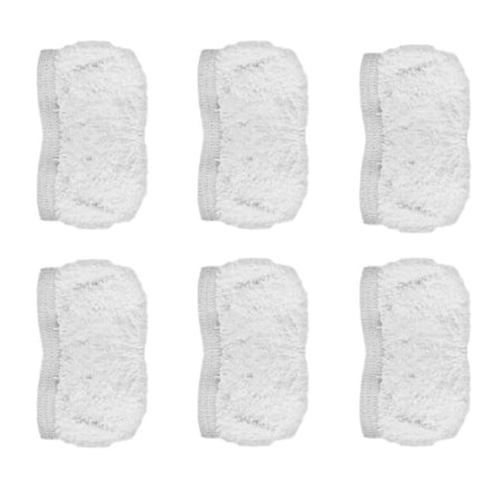6Pcs Mop Cloth Set For Polti 100 And Handy Steam Cleaning Pads Replacement Sweeper Vacuum Cleaner Parts