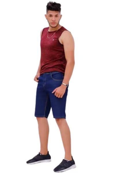 Men's Shorts Dark Jeans