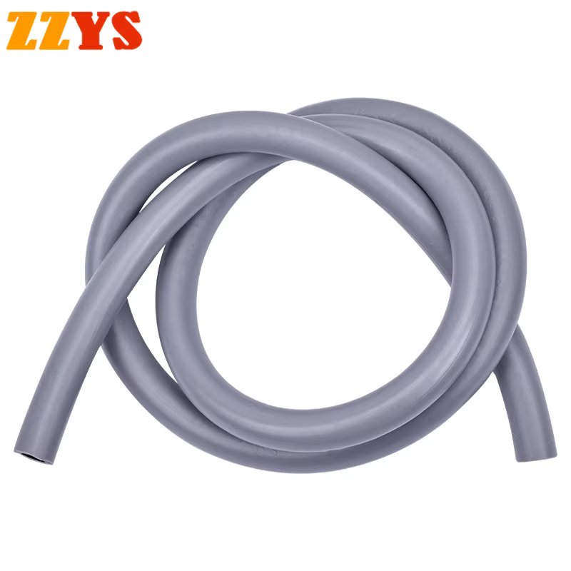 9mm x 14mm Motorcycle Double Tubing Fuel Exhaust Pipe Valve Vacuum Oil Tube Negative Pressure Trachea Vacuum Hose Length 1m