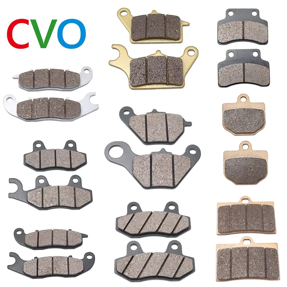 CVO1 Pair Bicycle Disc Brake Pads Semi-metallic Resin Pads Mountain Bikes Cycling Road  Brake Block Durable