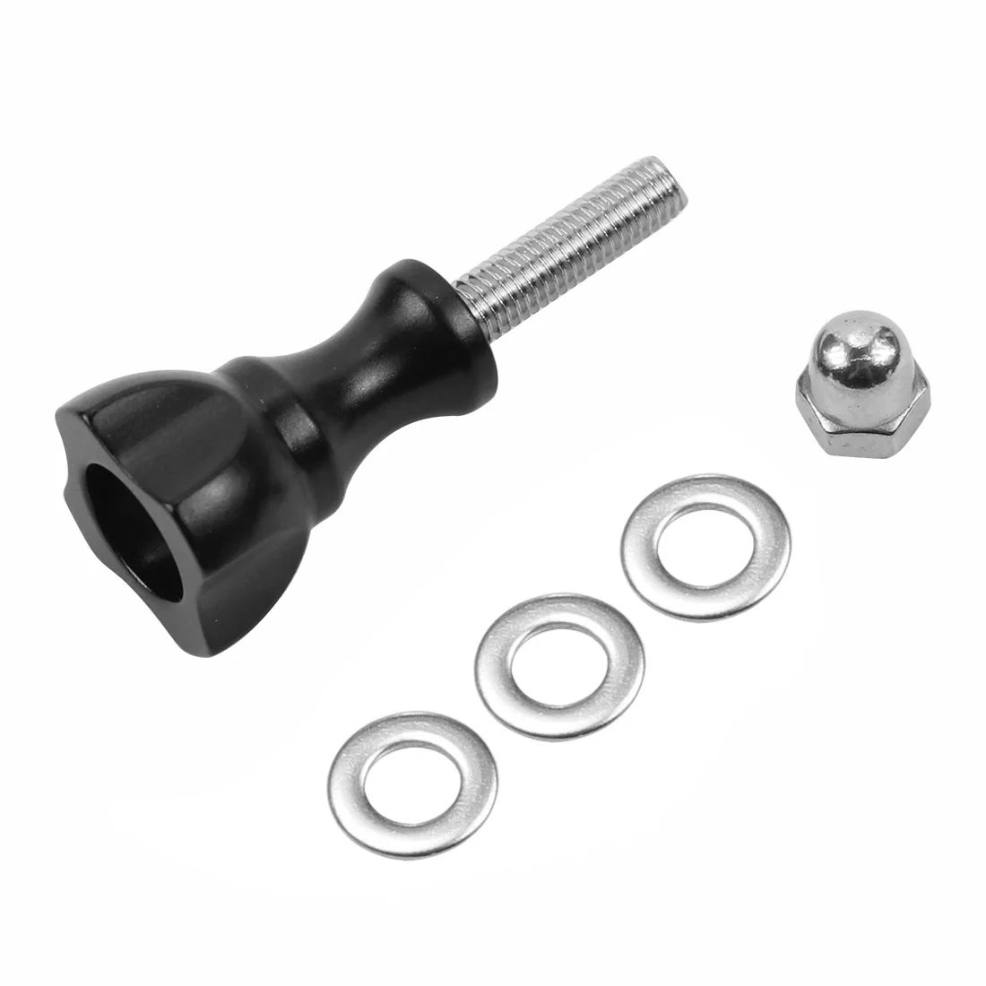 Helmet Fixed Mount Adapter for Gopro Hero 13 12 11 10 SJcam Sports Action Camera Riding Racing Climbing Ski Skydiving Accessory