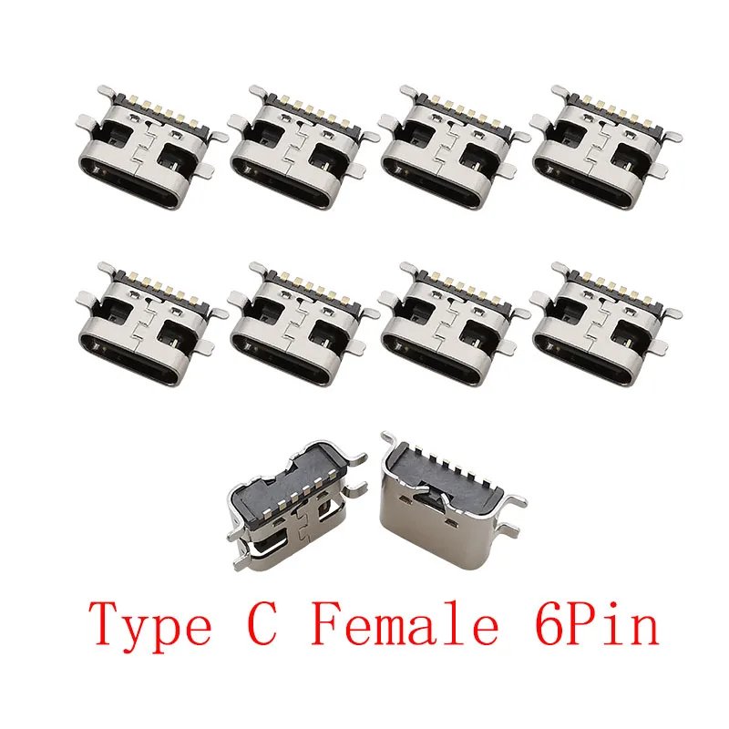 6Pin Horizontal