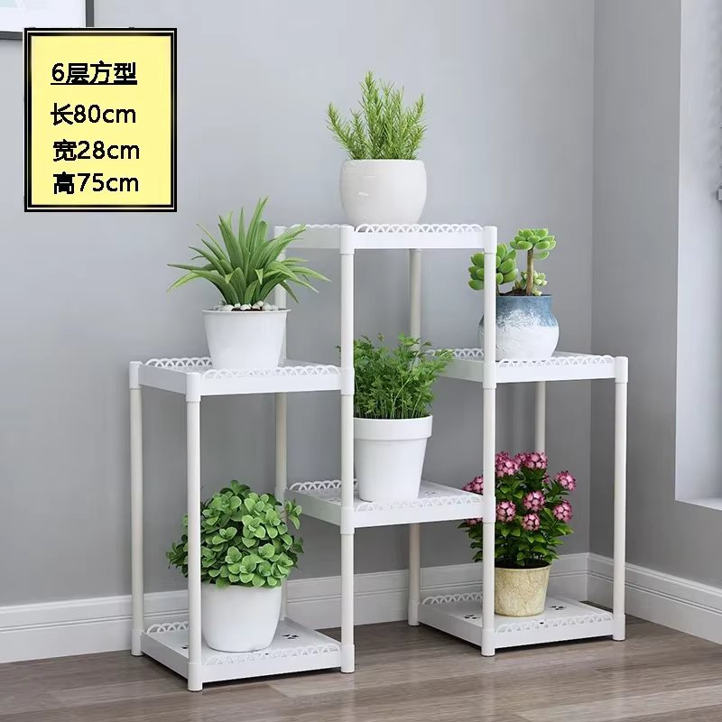 6-layer Square White