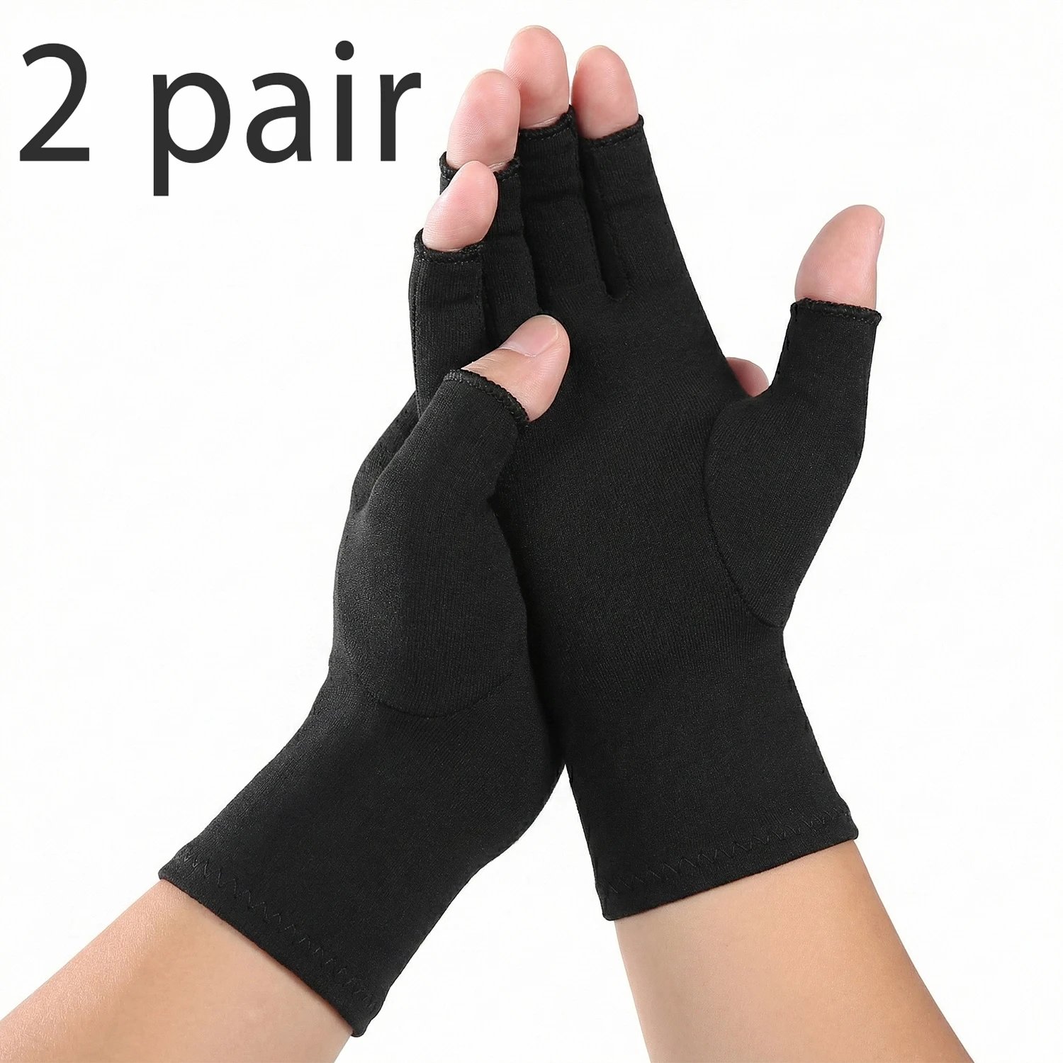 2 pairs-black
