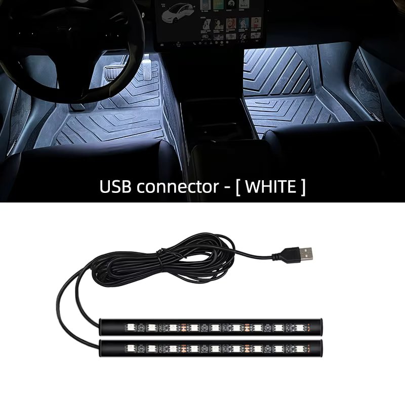 White 18LED USB