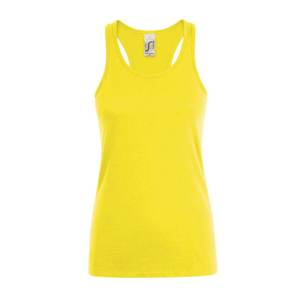 MARNAULA.JUSTIN WOMEN. Back swimmer shirt. Size = S,COLOR = lemon