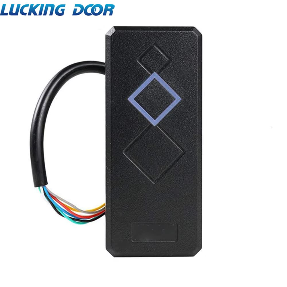 Waterproof 125khz 13.56Mhz Card Reader Wiegand 26 34 Card Reader LED Indicators Security RFID EM ID Card Access Control Reader